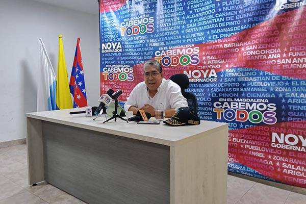 Noya insiste en que no está inhabilitado Y que se trata de causales infundadas.