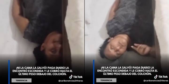 Paga diario encontró a deudora oculta en lugar insólito: “usted tiene que ser más seria”