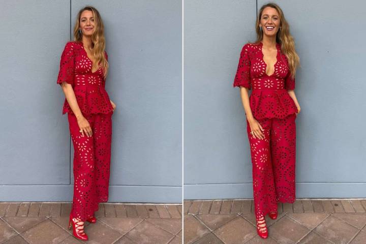 Blake Lively Jokes She’s a ‘Hoarder’ While Wearing 16