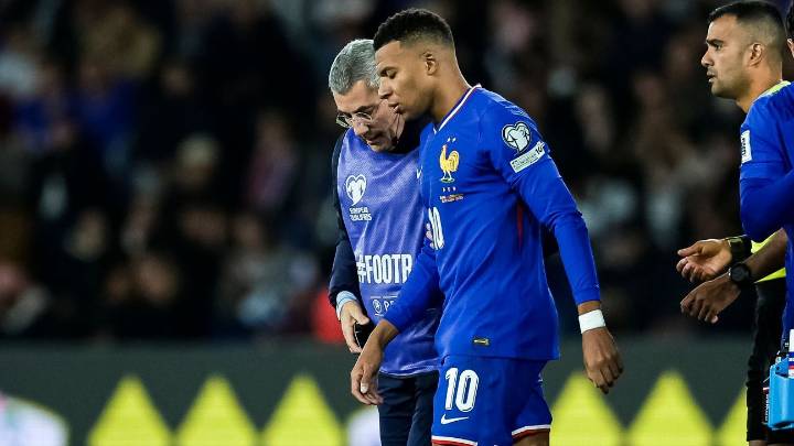 Kylian Mbappé to return to Real Madrid with ankle injury