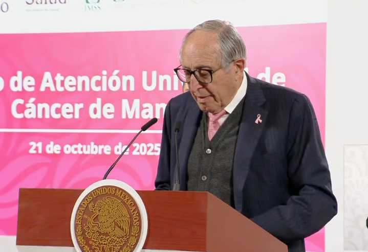 México implementará modelo universal para atención del cáncer de mama.