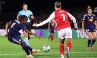 Arsenal 1-2 Lyon: Gunners' UWCL title defence falters after Melchie Dumornay double