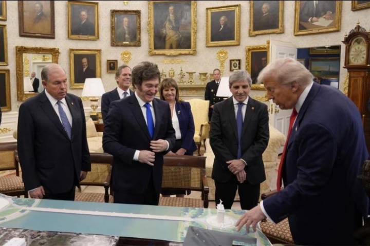 Donald Trump dijo que "Argentina está luchando por su vida"