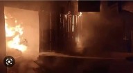 Assam: Diphu Market Fire Destroys Shops, Property Worth Lakhs Lost