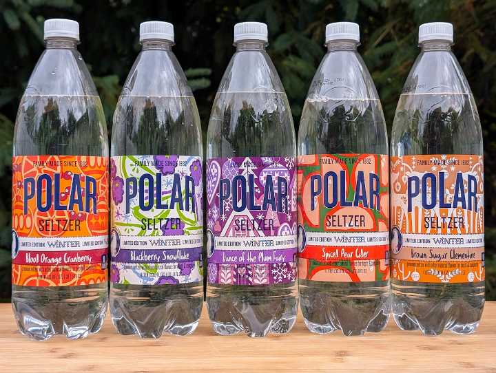 I tried Polar Seltzer’s new winter flavors: Fairies, snowflakes and ... brown sugar?