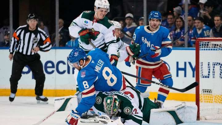 Yurov scores first NHL goal to lift Wild over Rangers