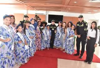 Niña Folclor Magdalena, la Reina de la Policía