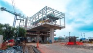 Avanza en 50% la construcción de Línea 3 de Mexicable