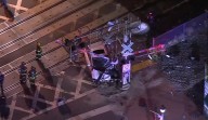 Driver injured after NJ Transit train collides with car at crossing