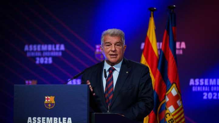 Laporta: "Conseguimos bajar la multa porque la UEFA, en su momento, nos quería suspender con no jugar la Champions"