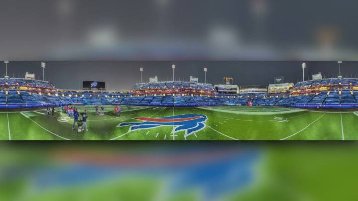 RIT captures Highmark Stadium in massive light