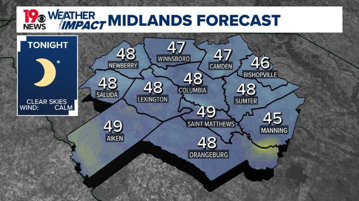 Chilly mornings and warm afternoons for the Midlands
