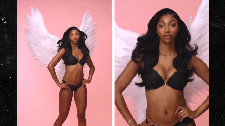 Angel Reese Named Victoria's Secret Runway Model, Dons Lingerie For Announcement