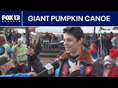Oregon's unique pumpkin race draws big crowds