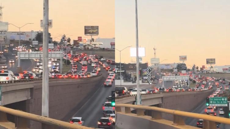 "Llego en 15": viralizan video de trafical en el Periférico🎦