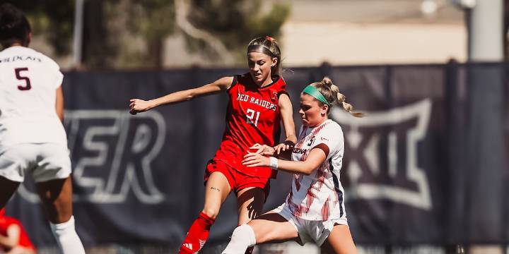 No. 12/4 Texas Tech Soccer Downs Arizona, 2