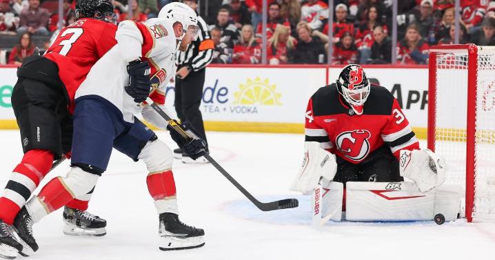 Meier, Hischier score in 3rd period, Allen stops 21 shots to lift Devils past Panthers 3