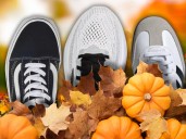 I went to a fall festival, and everyone was wearing Brooks, Adidas Samba & Vans sneakers