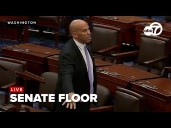 LIVE: Democrats hold Senate floor as lawmakers remain at odds on government funding
