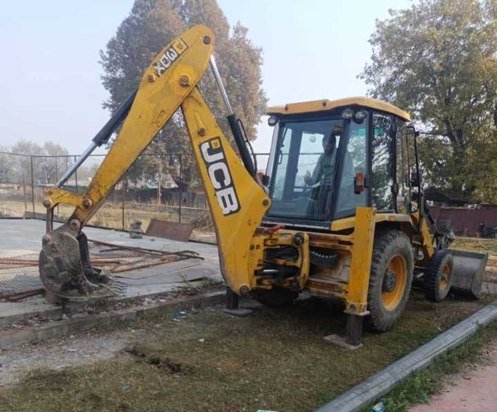 Baghwanpora Residents Hail Start of Sports Ground Work