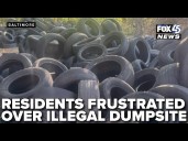 Residents demand action as illegal dumpsite behind school poses safety hazard in Rosemont