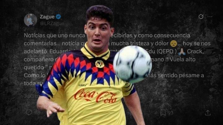 Muere Eduardo Antonio dos Santos "Edu", exjugador y leyenda del Club América
