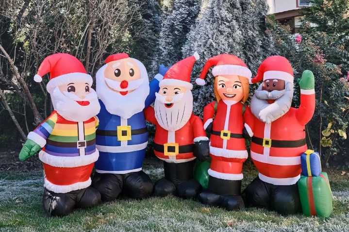 Inclusive Christmas: Buy Female, Asian & Black Santa, 'Hanukkah Hank'