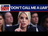 'Don't call me a liar’ AG Bondi clashes with democratic senators