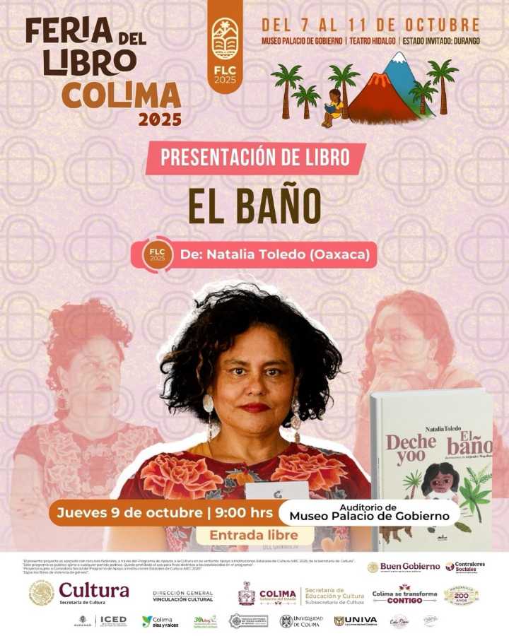 Feria del Libro Colima 2025 ofrece cartelera especial para las infancias