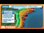Millions on East Coast Brace for Impact of Powerful Nor’easter