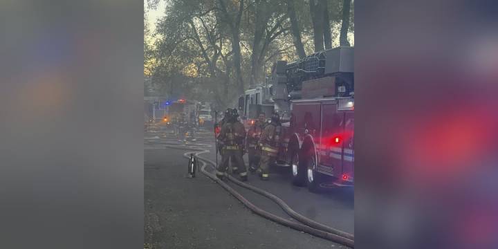 Crews responding to mobile home fire in Colorado Springs