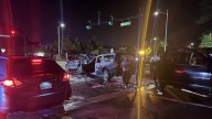 Fiery Orlando crash sends 4 people to hospital