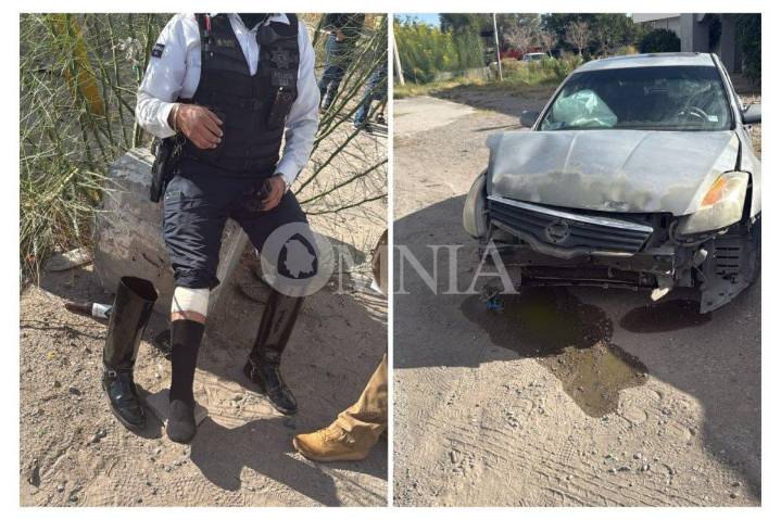 Agente de Seguridad Vial es atropellado mientras aplicaba una infracción en Cd. Juárez