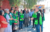 Entrega Gobierno de Saltillo obra de gavión para protección de viviendas