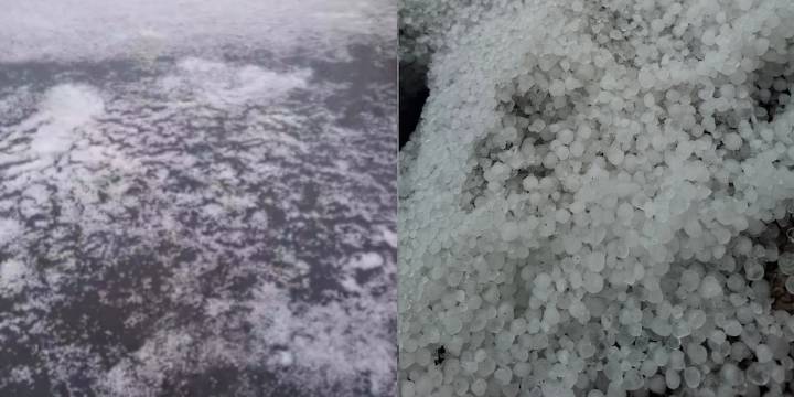Impresionante granizada sorprendió al sur de Bogotá: estas son las imágenes