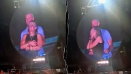 Andy Byron spotted with wife after controversial Coldplay kiss cam incident