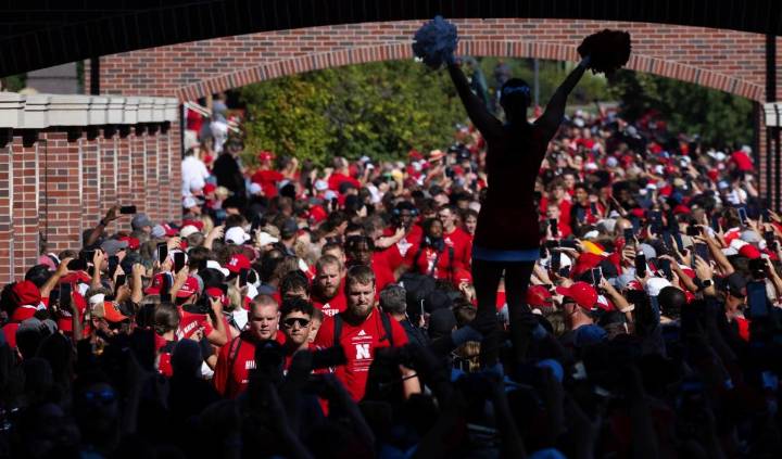 ‘Nebraska Nice’ fans pride themselves on being friendly to college football visitors