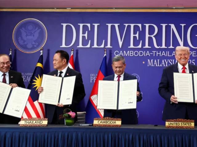 Trump headlines ASEAN summit as Thailand, Cambodia reach ceasefire deal