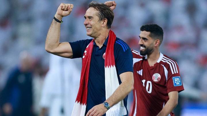 Lopetegui, exultante tras conseguir la clasificación con Catar al Mundial 2026: "Es mi mejor día como entrenador"