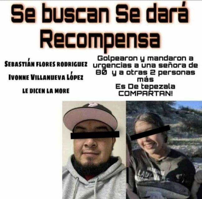 (Video) Hombres y mujeres golpean a anciana de 80 años y 2 personas más en Tepezalá