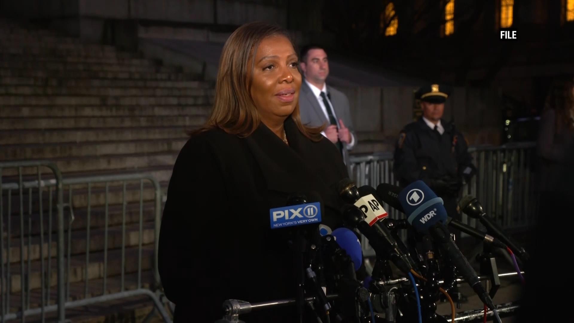 New York Attorney General Letitia James indicted on fraud charge, AP source says