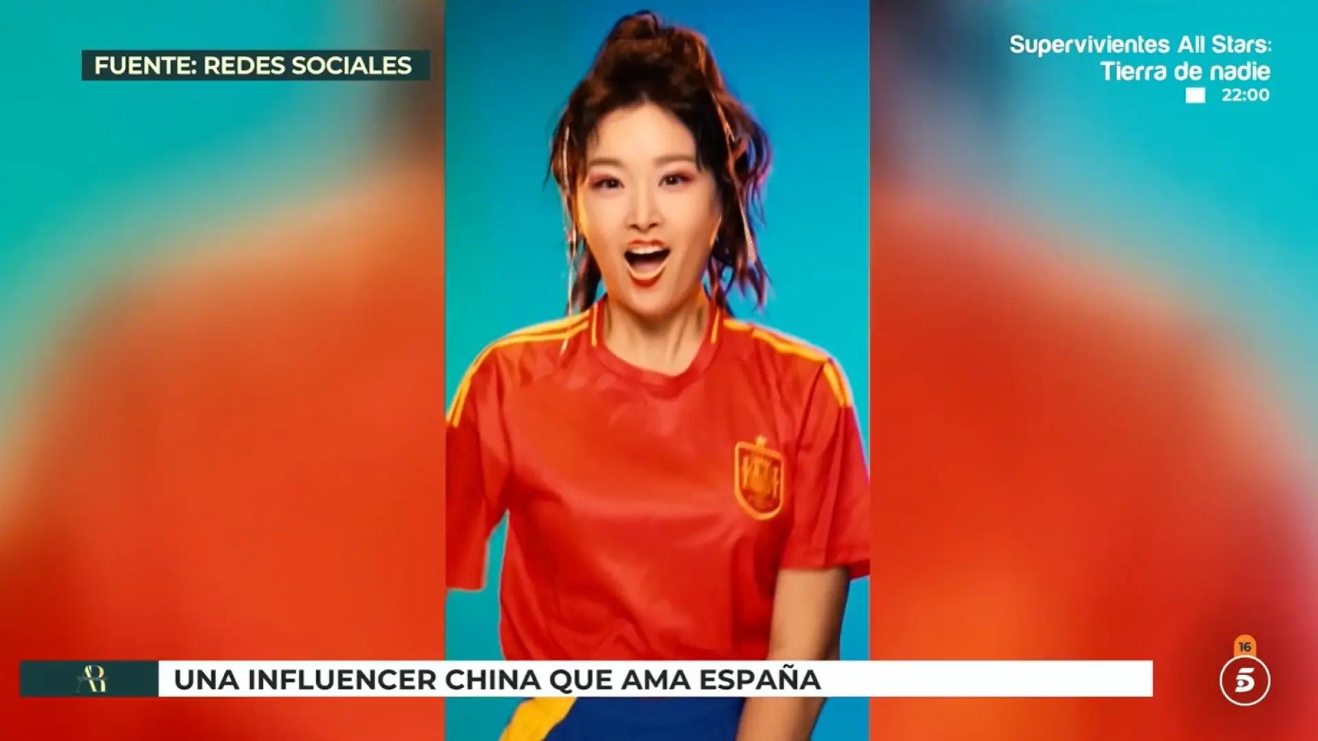 Una 'influencer' china homenajea a España: alaba nuestras tradiciones y logros