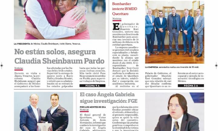 ¡Conoce la Portada de Hoy!