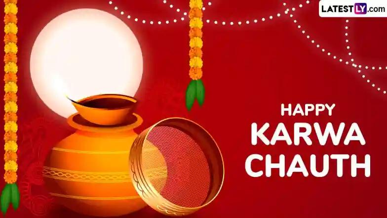 Festivals & Events Karwa Chauth 2025 Date, Puja Shubh Muhurat, Moonrise Time: When Is Karva Chauth? Check Chaturthi Tithi and Significance of the Festival Celebrated by Married Hindu Women