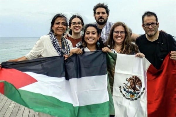 Los mexicanos que iban en flotilla a Gaza y fueron detenidos