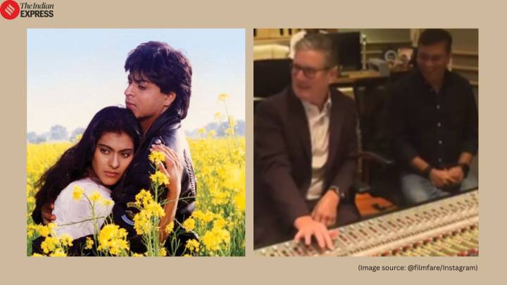 ‘Shah Rukh Khan has one more fan’: UK PM Keir Starmer enjoys iconic DDLJ track ‘Tujhe Dekha Toh’ in Mumbai Studio; video goes viral