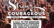 'Strong and Courageous' youth worship program to be held at Judicial Center Plaza