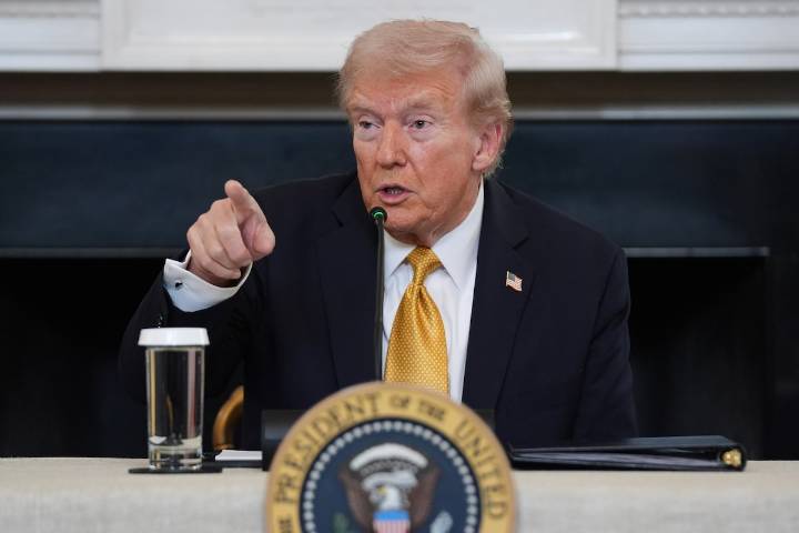 Declaration of war not needed to strike drug cartels, Trump says