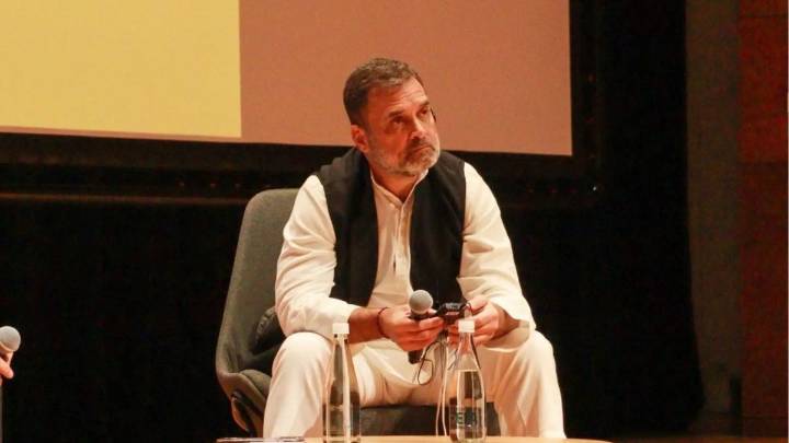 Rahul Gandhi hails Bajaj, Hero, TVS in Colombia; slams cronyism in India