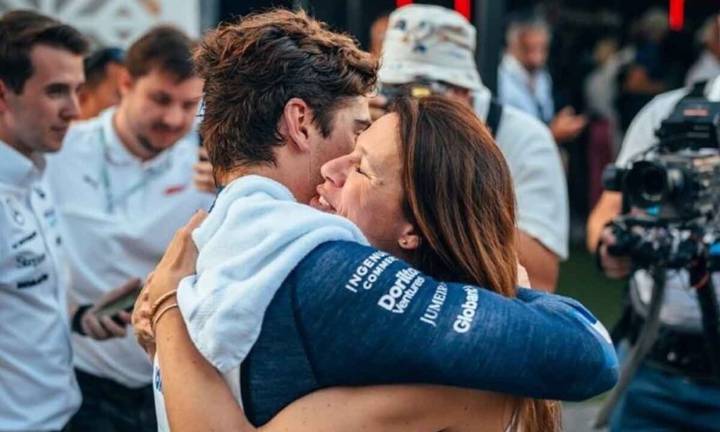 El sentido mensaje de Franco Colapinto por el Día de la Madre
